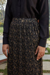Elegant Black Cotton Fancy Crop Top Lehengas