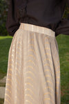 Elegant Black Crop Top Printed Cotton LehengaReady to Wear