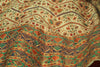 Mint Green Art Silk Lehenga with Embroidery, Print & Diamond Work