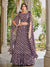 Light Purple Georgette Stitched Lehenga with Metallic Foil Work & Fancy Dupatta