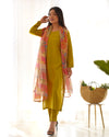 Elegant Viscose Straight Fit Kurta Set – Office & Summer Wear with Dupatta