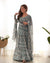 Elegant Zigzag Print Fox Georgette Anarkali Set – 7m Flair, Lace Work Dupatta & Pant