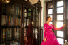 Rani Cotton Shibori Print Semi-Stitched Gown – Elegant & Comfortable