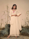 Georgette Anarkali Suit with Thread and Sequin Embroidery