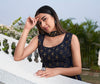 Georgette Gown with Thread and Sequence Embroidered Work