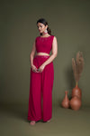 Elegant Georgette Salwar Kameez with Embroidered & Mirror Work
