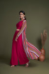 Elegant Georgette Salwar Kameez with Embroidered & Mirror Work