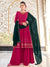 Rani Pink Georgette Anarkali Suit with Exquisite Embroidery
