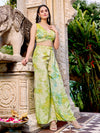 Florescence Silk Salwar Kameez Printed Work And Matching Silk Dupatta