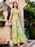 Florescence Silk Salwar Kameez Printed Work And Matching Silk Dupatta