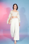 Elegant Off White Georgette Salwar Kameez Timeless Grace