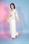 Elegant Off White Georgette Salwar Kameez Timeless Grace