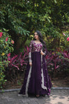 Faux Blooming Gown with Sequins Embroidered Dupatta A Perfect Blend of Elegance & Tradition