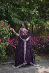 Faux Blooming Gown with Sequins Embroidered Dupatta A Perfect Blend of Elegance & Tradition