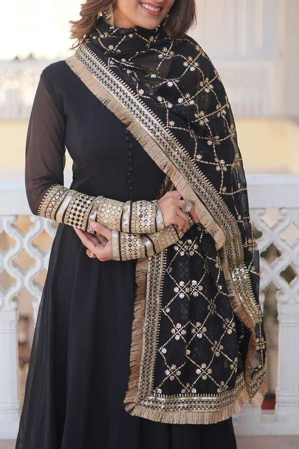 PREMIUM GOWN WITH DUPATTA – ELEGANCE REDEFINED