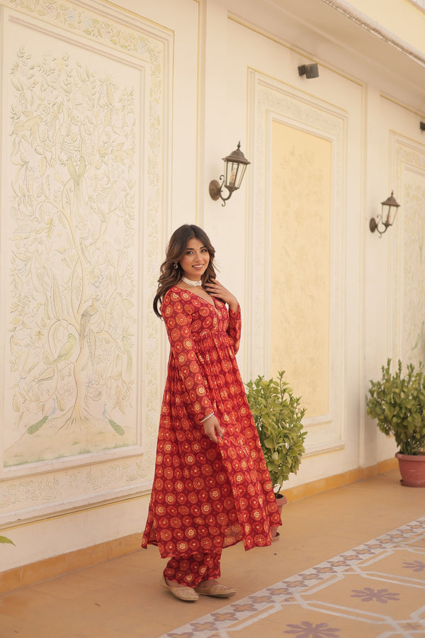 PREMIUM READYMADE TOP WITH PANT SET