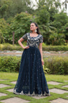 Premium Readymade Designer Gown Collection sequins embroidery