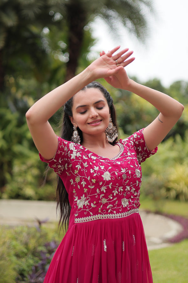 Premium Designer Readymade Gown Collection sequins embroidery