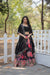 Faux Georgette Lehenga In Multi Flower Print Sequins