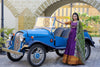 Premium Silk Designer Gown with Dupatta – Jacquard Weaving & Embroidery Work
