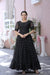 Premium Faux Georgette Dot Print Designer Gown Elegant & Flowy