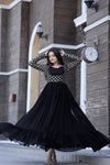 Premium Faux Blooming Gown with Sequins & Zari Embroidery Elegant & Graceful