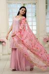 Premium Designer Readymade Top-Sharara-Dupatta Set Elegance Redefined