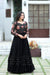Premium Faux Blooming Designer Gown with Sequins & Multi-Thread Embroidery Work