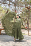 Desirable Women's Gown with Designer Embroidered Dupatta