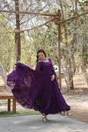 Desirable Women's Gown with Designer Embroidered Dupatta