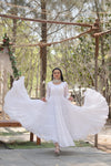 Desirable Women's Gown with Designer Embroidered Dupatta