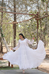 Desirable Women's Gown with Designer Embroidered Dupatta
