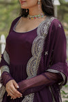Desirable Women's Gown with Designer Embroidered Dupatta