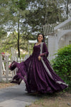 Desirable Women's Gown with Designer Embroidered Dupatta