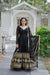 Faux Blooming Gown with Embroidered Dupatta Elegant Sequins Work & Lace Border