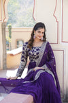 Faux Blooming Gown with Sequins Embroidered Dupatta A Perfect Blend of Elegance & Tradition