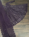 Faux Blooming Gown with Sequins Embroidered Dupatta A Blend of Elegance & Charm
