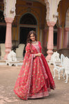 Premium Designer Readymade Gown Collection Chinon With Rich Sequins Embroidered Work