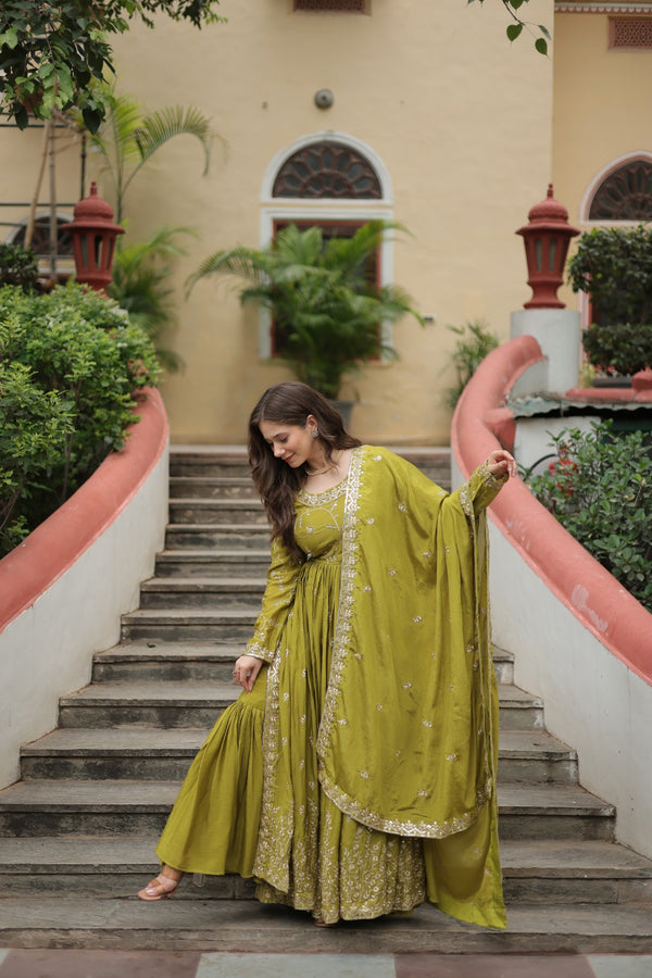 Premium Designer Readymade Top Sharara Dupatta Collection for a comfortable