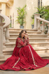 Premium Readymade Gown Collection Gown with Sequins-Multi Embroidered Work
