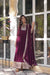 Faux Blooming Georgette Gown with Rich Sequins Embroidery & Lace-Embroidered Dupatta