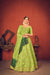 Floracance Green Art Silk Lehenga with Thread & Sequence Embroidery