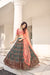 Elegant Green Art Silk Lehenga with Thread & Sequin Embroidery