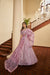 Graceful Dusty Pink Art Silk Lehenga with Thread & Sequin Embroidery