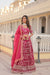 Designer Rose PinkViscose Jacquard Lehenga Choli with Russian Silk Dupatta