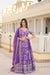 Designer Purple Viscose Jacquard Lehenga Choli with Russian Silk Dupatta